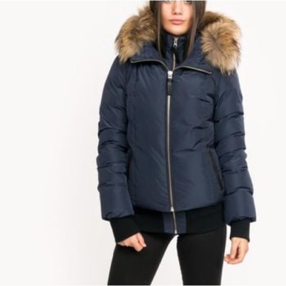 Mackage Romane Bomber Down Jacket Women Size XXS - Picture 2 of 14